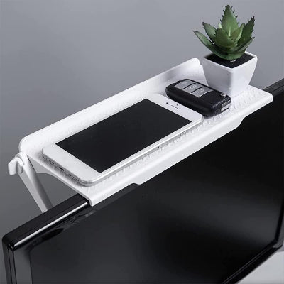 Étagère Rangement - ScreenShelf™ - Blanc