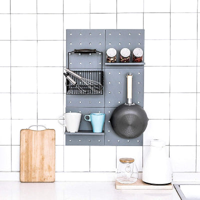 Rangement Mural - WallGrid™ - Gris