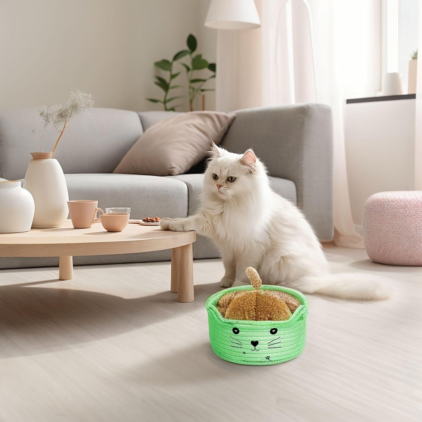 Paniers de Rangement - CottonStorageBaskets™ - Vert